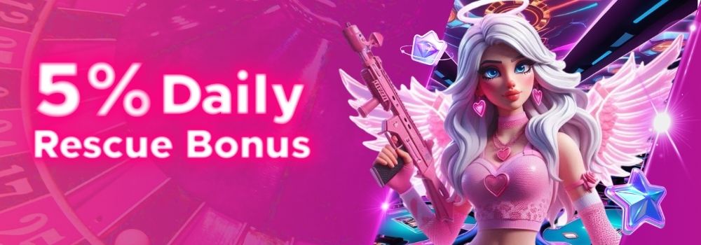 5% Daily Rescue Bonus